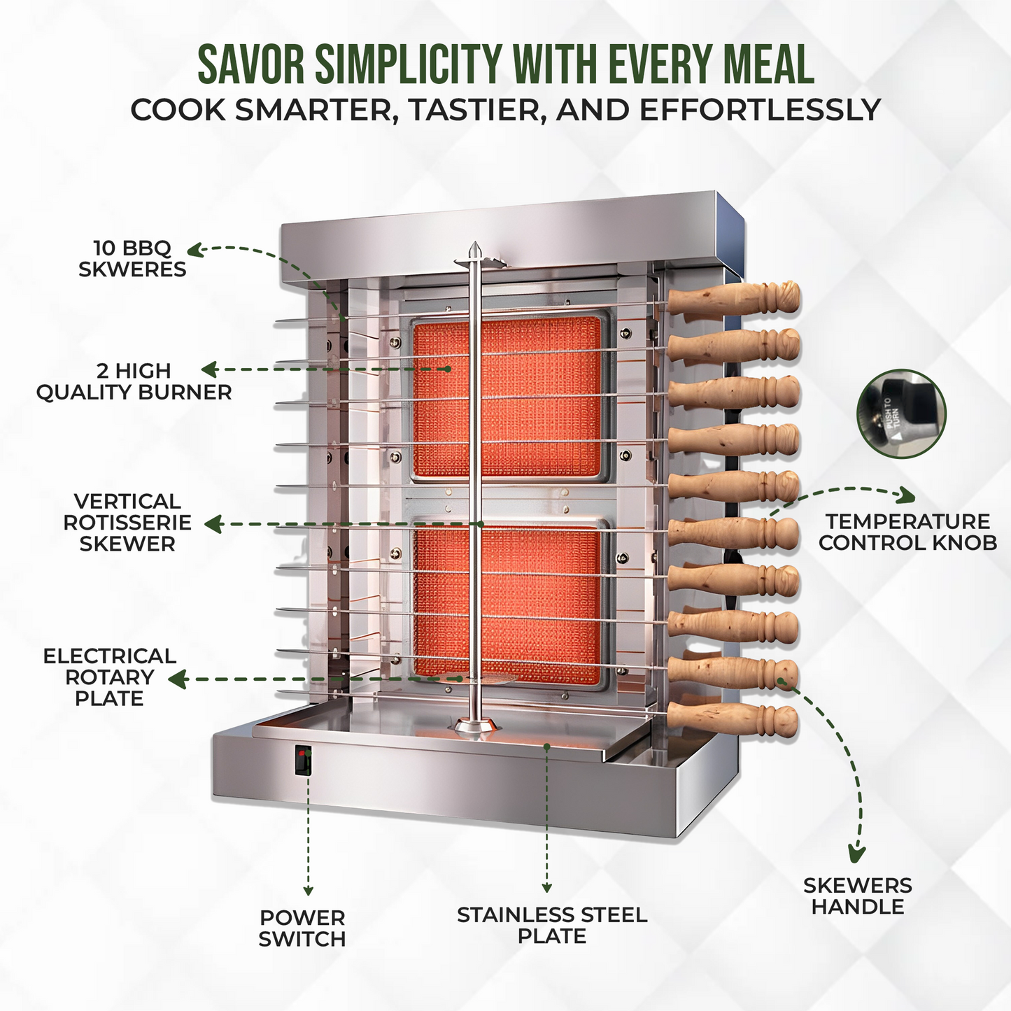 spinning grill
commercial shawarma machine
gyro machine
meat skewer machine
shawarma machine for sale
commercial kebab grill