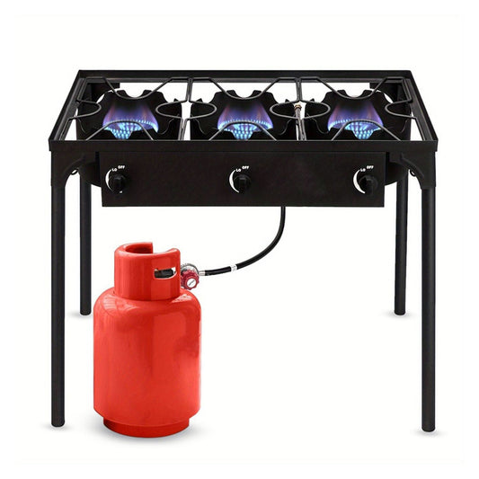 3 Burner Propane Stove
Home Brewing
Outdoor cooking
Family Events
Simmering Soup
Portable Gas Stove 
Propane Camping Stove
Propane Stoves