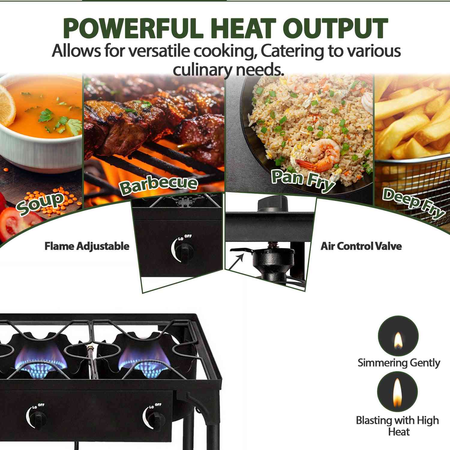 Triple burner stove on sale