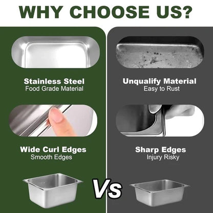 oil pans
Stainless steel hotel pans
oil pan
Restaurant containers
Deep steam table pans
Dish pans
