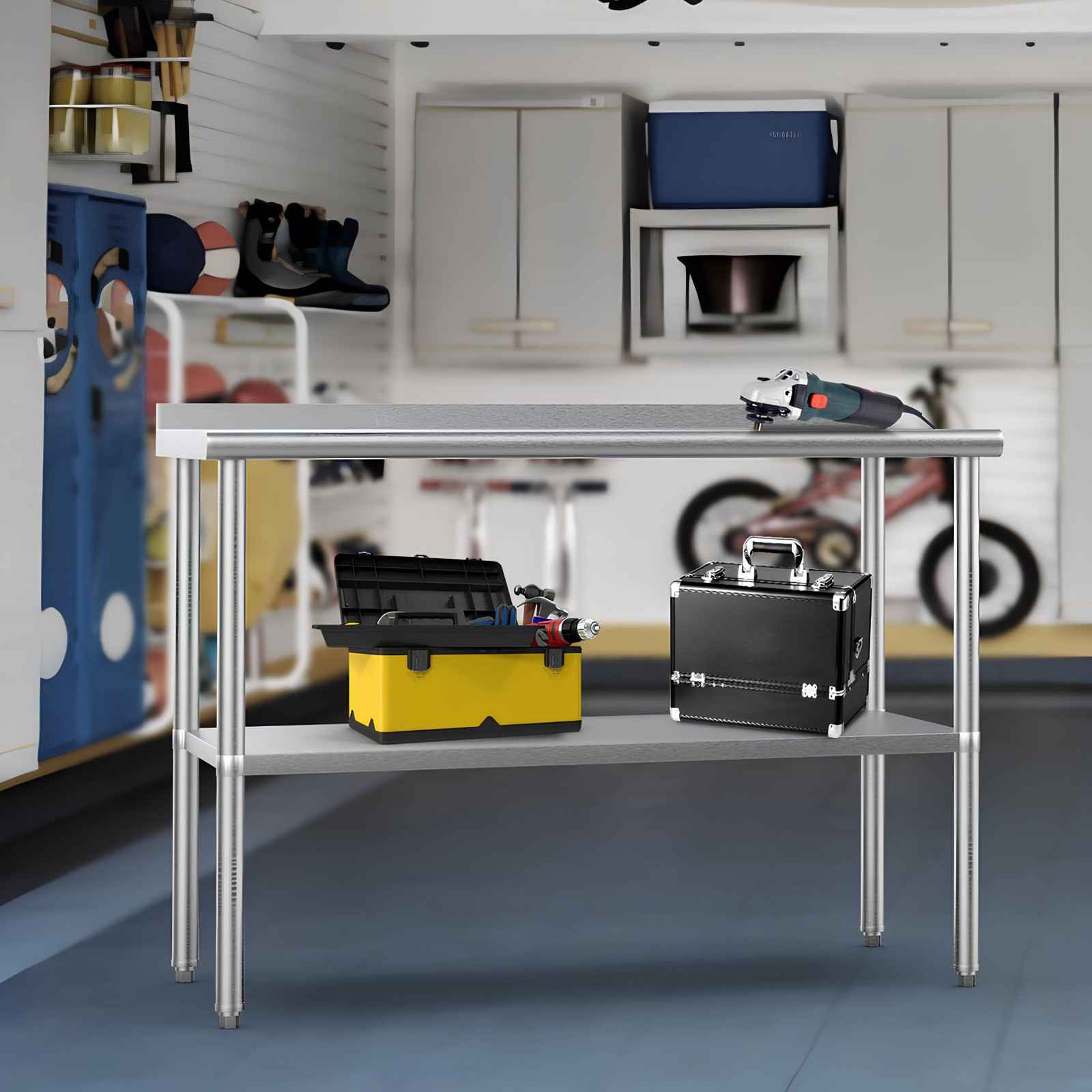 Stainless Steel Table
Kitchen Work Table
Kitchen Hygiene 
Working Table 
Kitchen Work Surfaces
Kitchen Prep Table
Stainless Steel Backsplash 
Work Tables
Stainless Steel Prep Table
Stainless Steel Work Table