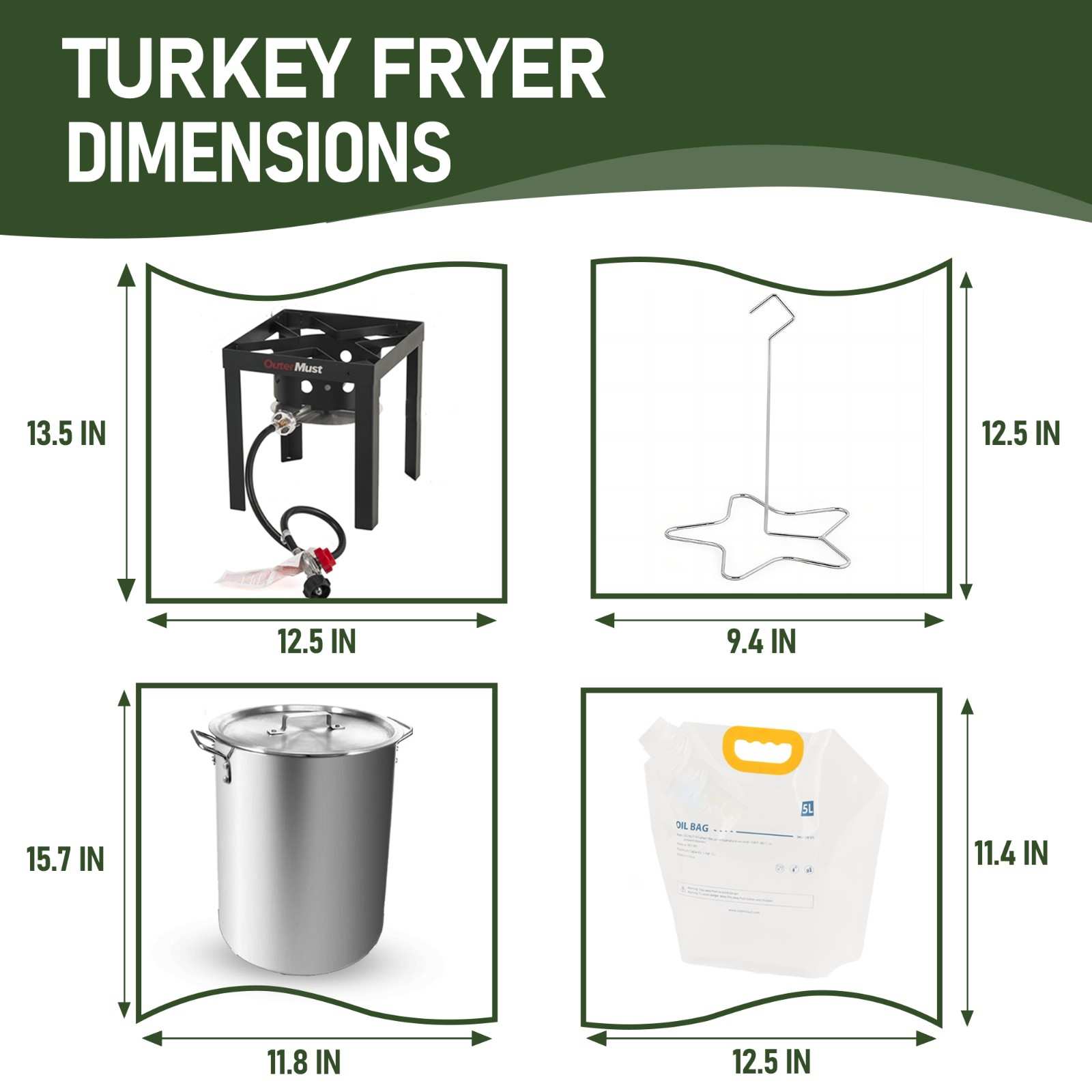 Turkey Fryer Kit 
Fryer Pot 
Outdoor Cooking Station
Outdoor Deep Fryer 
Temperature Control
Fried Oil Temperature 
Aluminum Pot 
Deep Fried Turkey Recipe